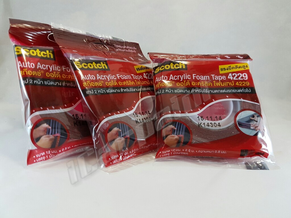 กาวสองหน้า 3M 4229 ม้วนเล็ก