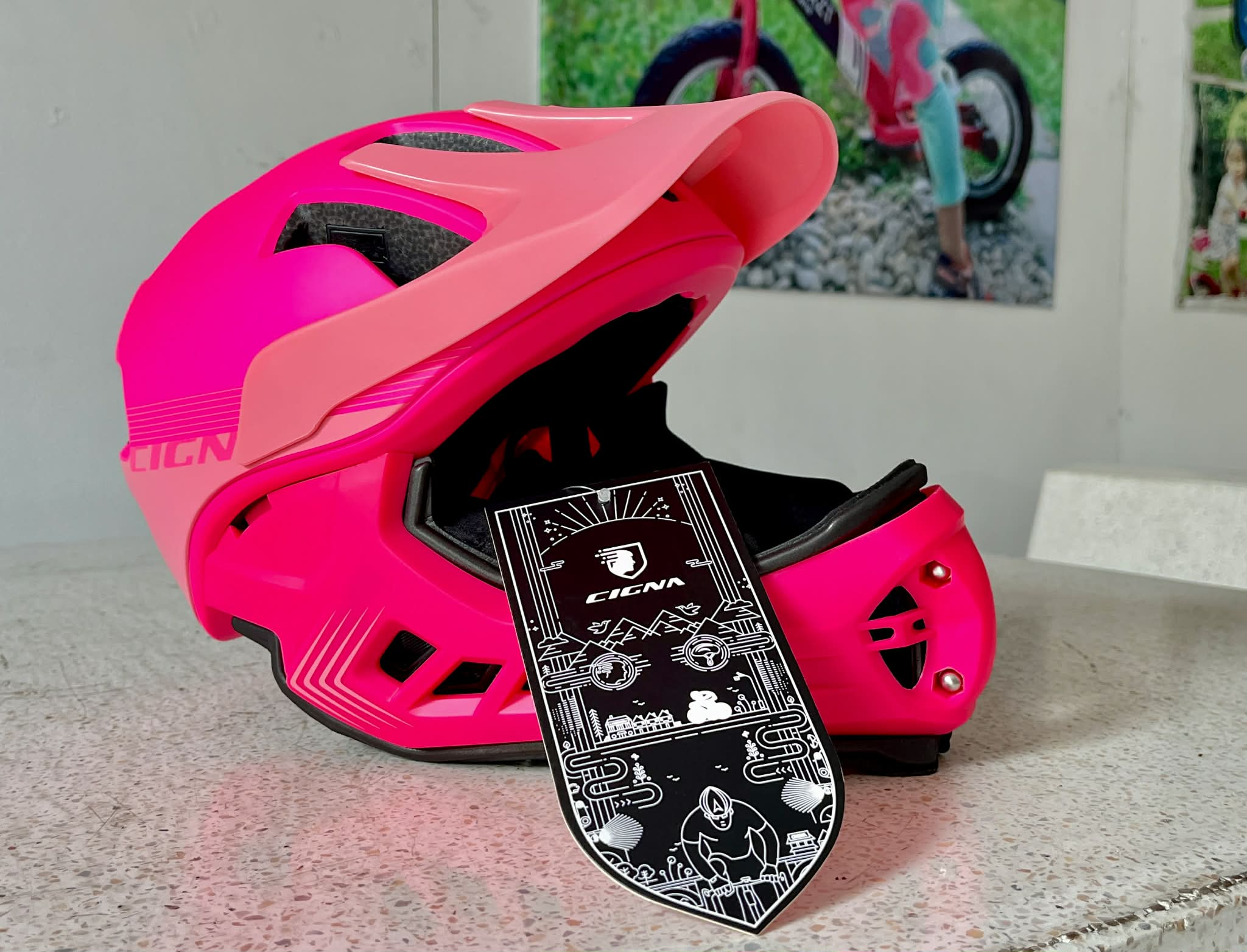 หมวกจักรยานเด็กCigna เต็มใบ 2-4ปี