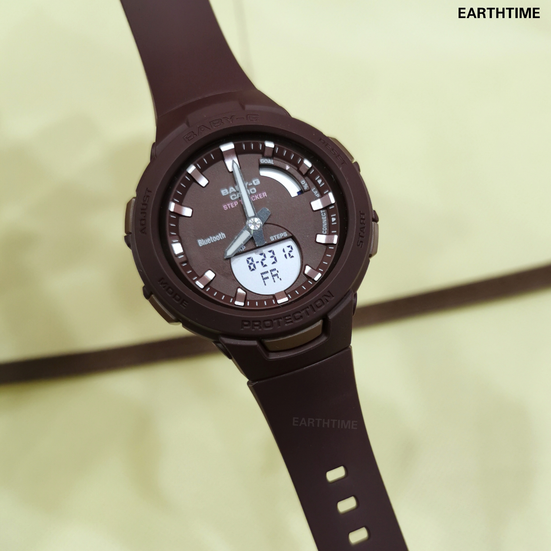 Baby-G Step Tracker and Bluetooth ของใหม่แท้100% รับประกัน 1 ปี รุ่น BSA-B100AC-5A