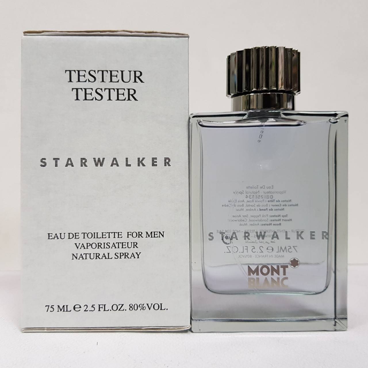 Tester Mont Blanc Starwalker EDT 75ml. น้ำหอมแท้ 100%