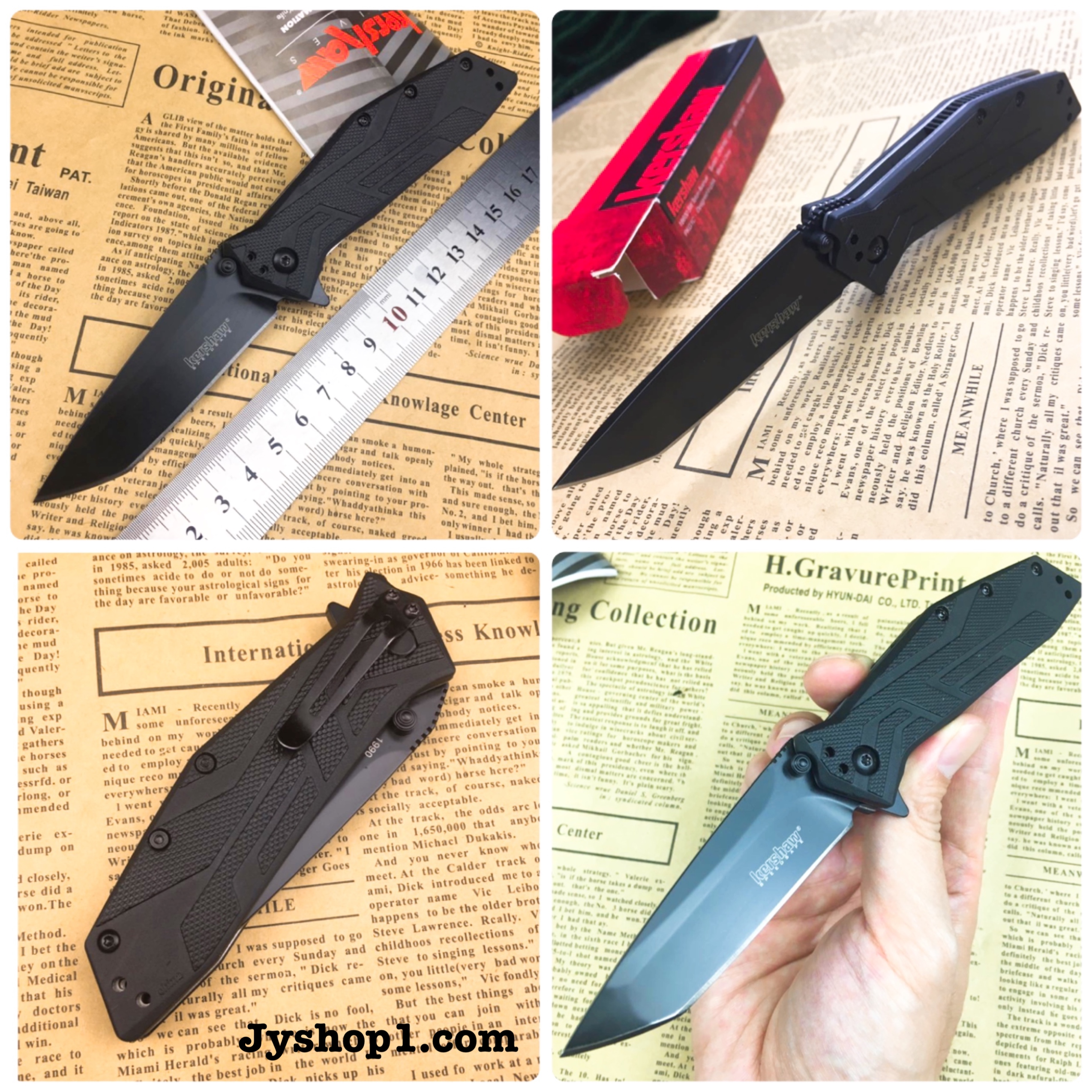 มีดพับ มีดพก Kershaw 1990
