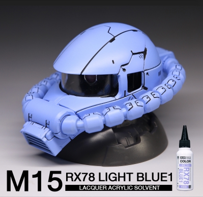 (RS-Raditz) MS Color Series M15 RX78 Light Blue1 60ml