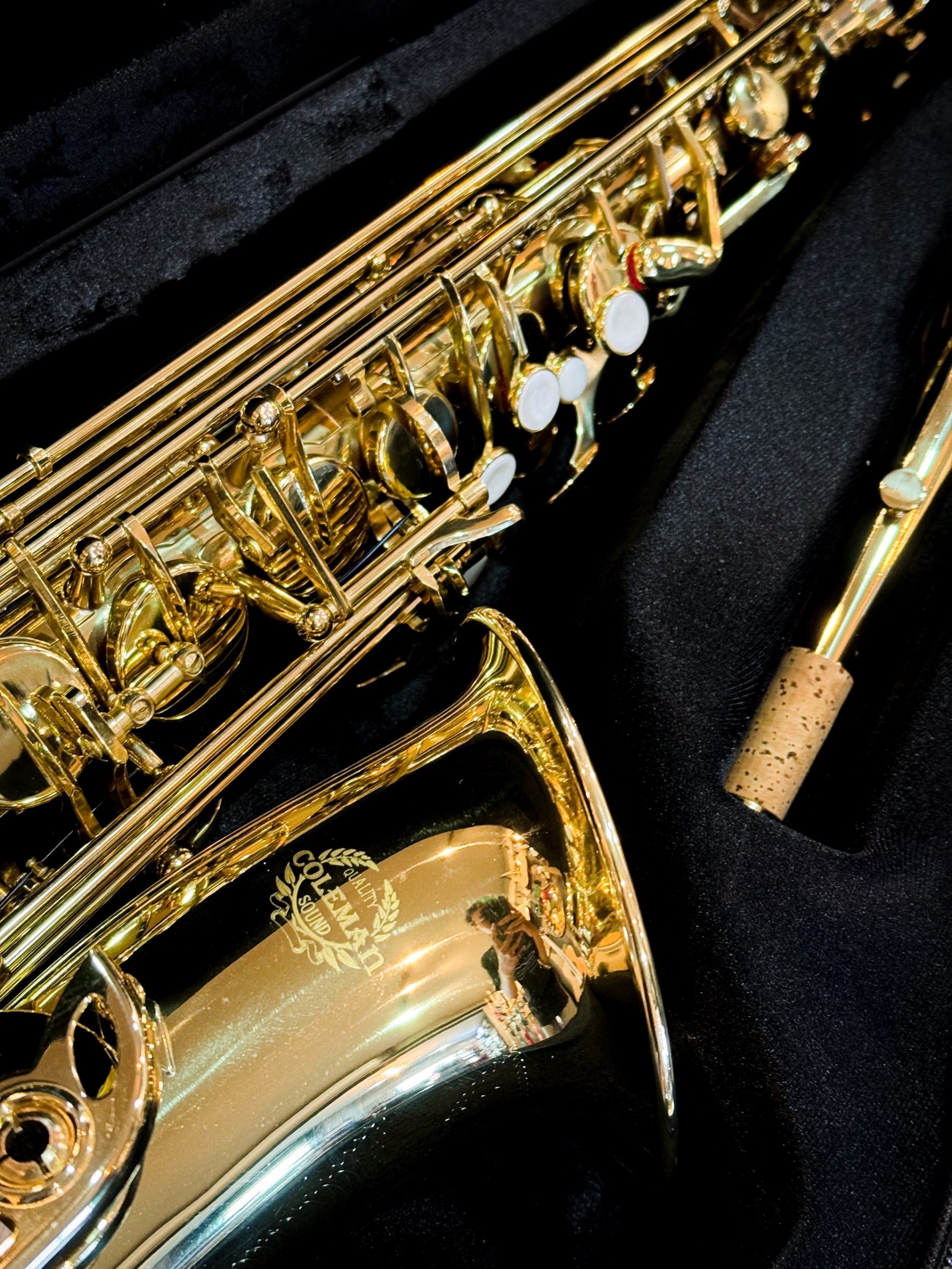 แซ็กโซโฟน Coleman Standard Alto Gold แซกโซโฟน ให้เสียงที่เต็มด้วยคุณภาพ ดีไซด์เรียบหรู อัลโต Saxophone
