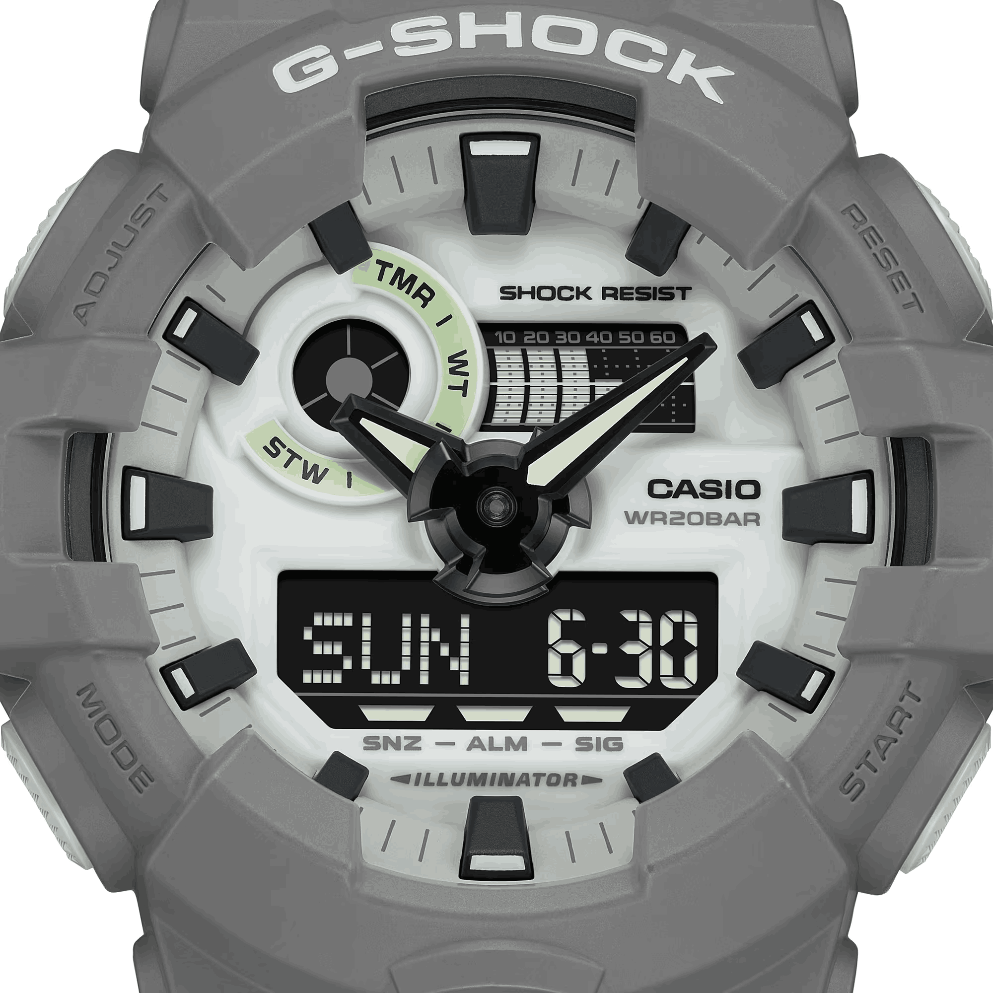 GA-700HD-8A l G-Shock Hidden Glow Series l G-SHOCK