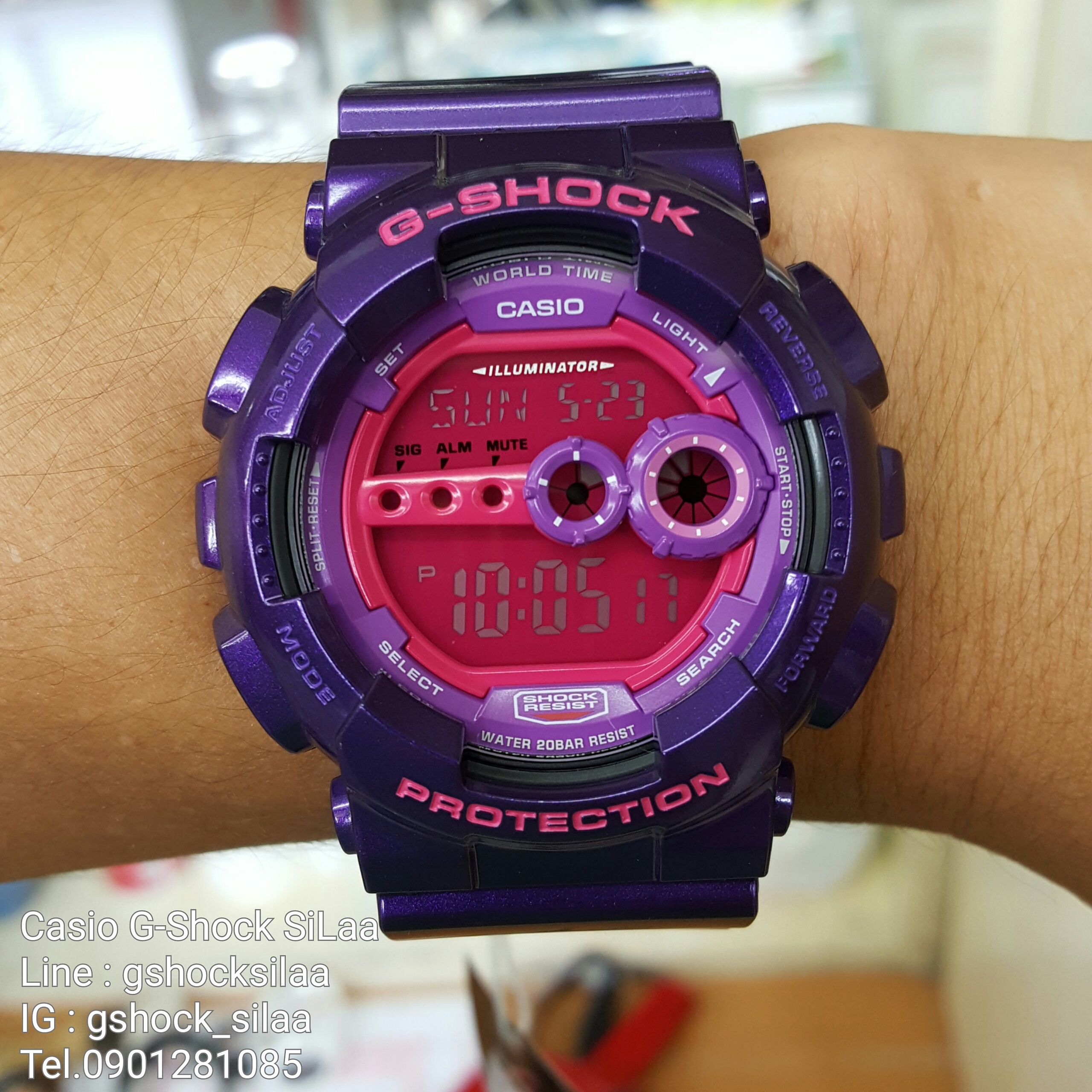 G-Shock ของใหม่แท้100% รับประกัน 1 ปี GD-100SC-6DR