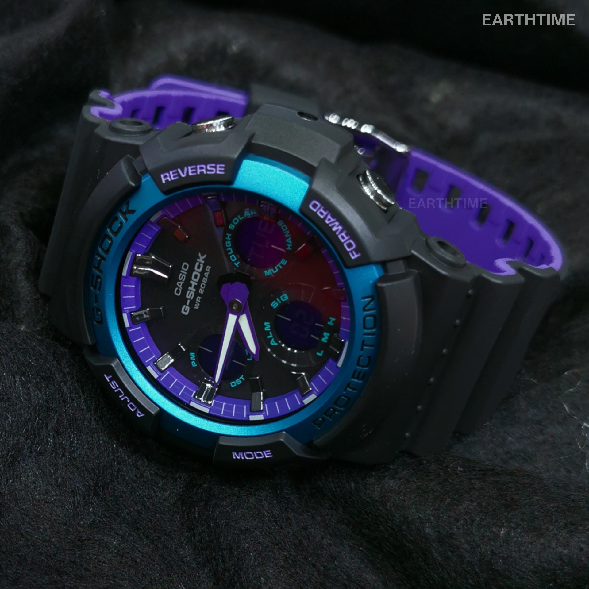 G-Shock Tough Solar ของใหม่แท้100% รับประกัน 1 ปี รุ่น GAS-100BL-1ADR