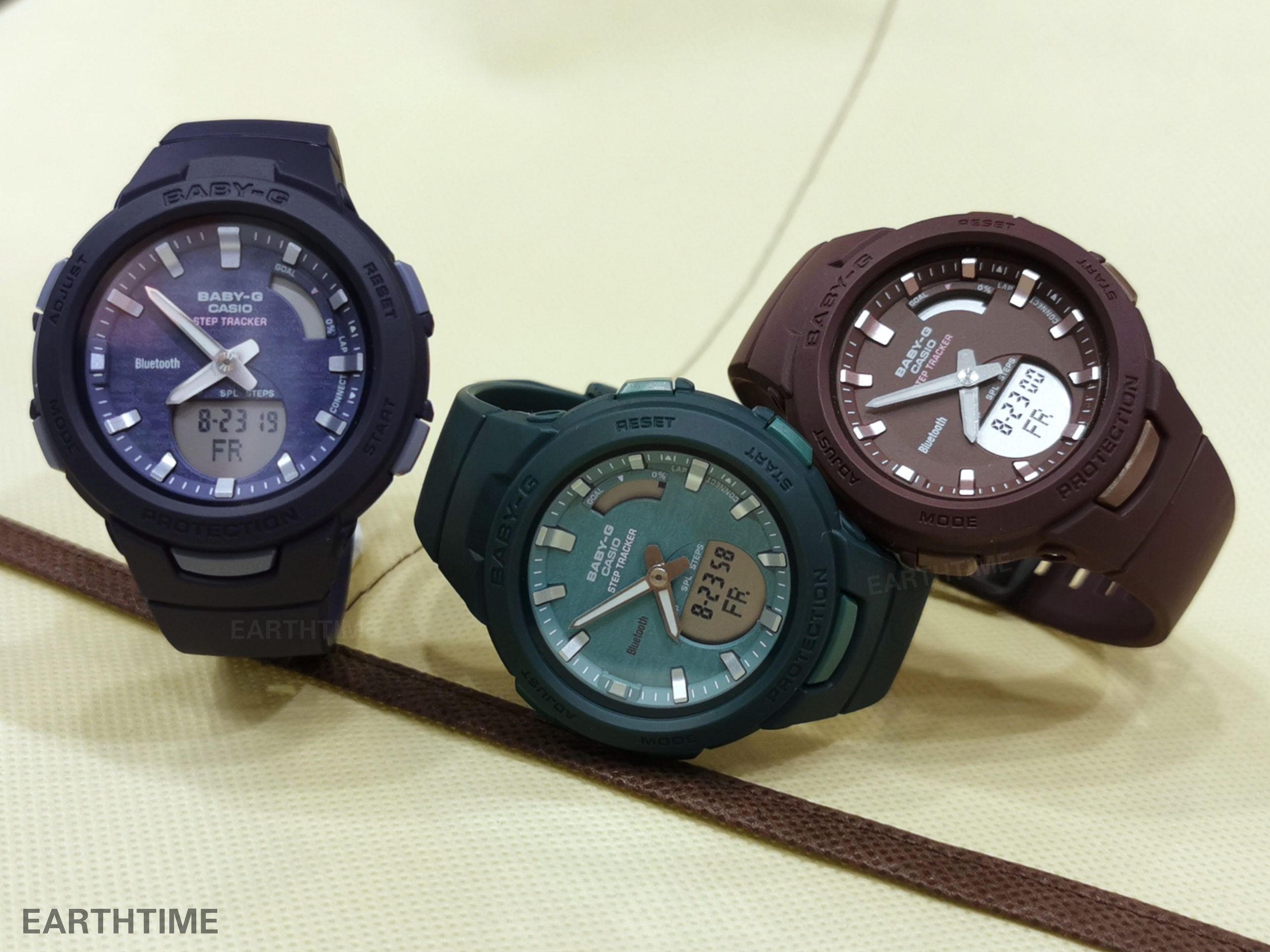 Baby-G Step Tracker and Bluetooth ของใหม่แท้100% รับประกัน 1 ปี รุ่น BSA-B100AC-2A