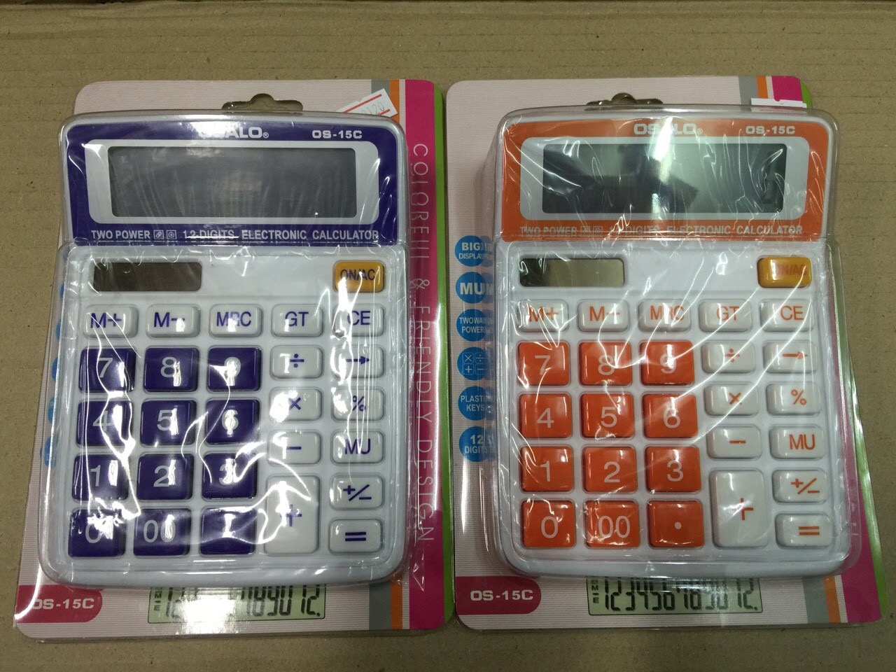 เครื่องคิดเลขจีน osalo รุ่น OS-15C