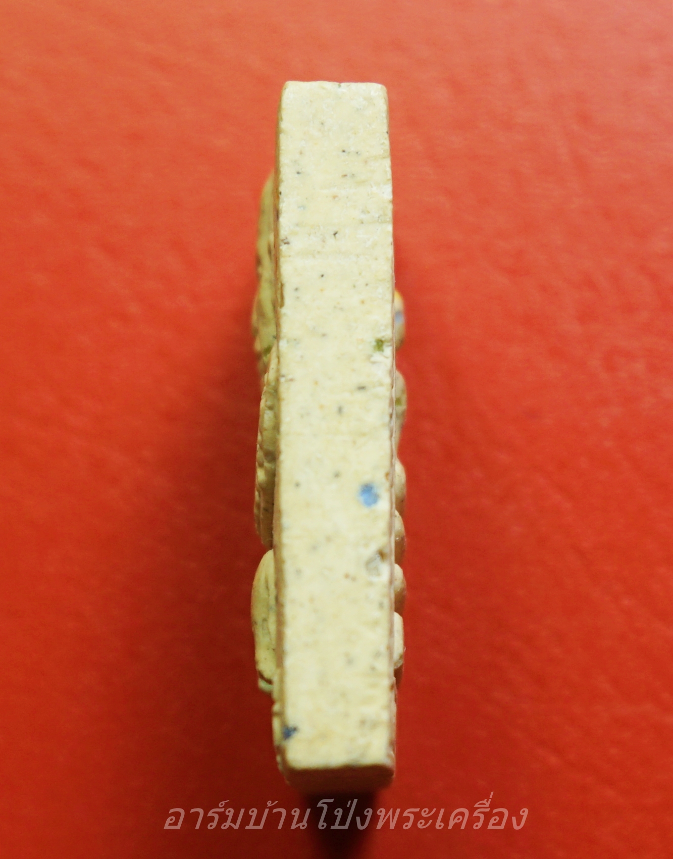 หลวงพ่อสัมฤทธิ์ วัดถ้ำแฝด จ.กาญจนบุรี สมเด็จ ฝังพลอย(องค์ที่1)