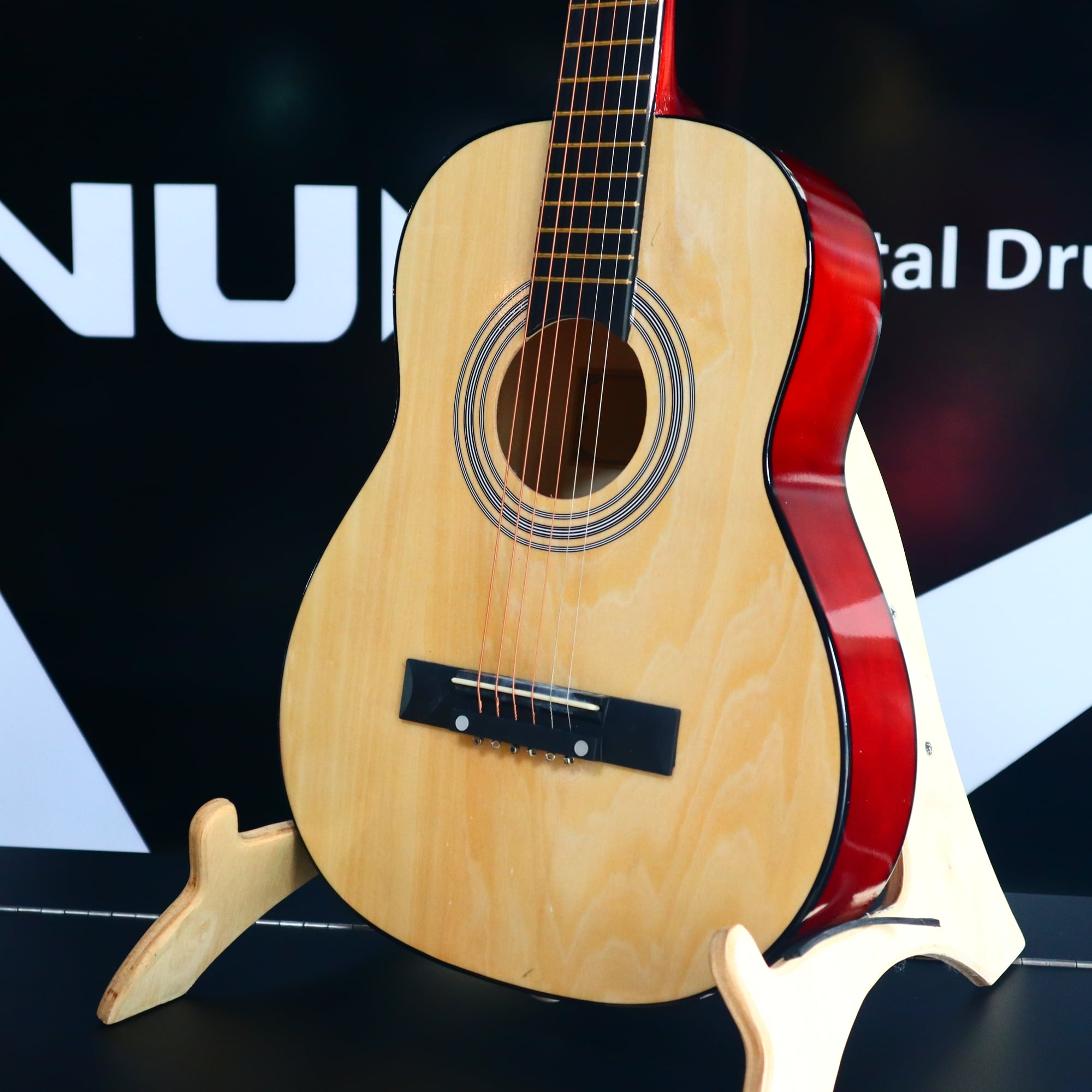 กีต้าร์โปร่ง Passion 34นิ้ว สีไม้