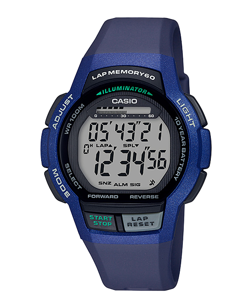 CASIO สายเรซิ่น รุ่น WS-1000H-2A