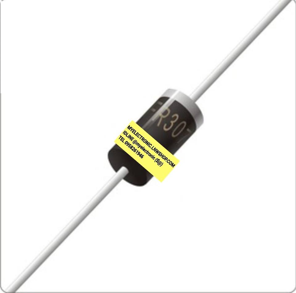 FR302ไดโอดFAST RECOVERY DIODE 3A100V