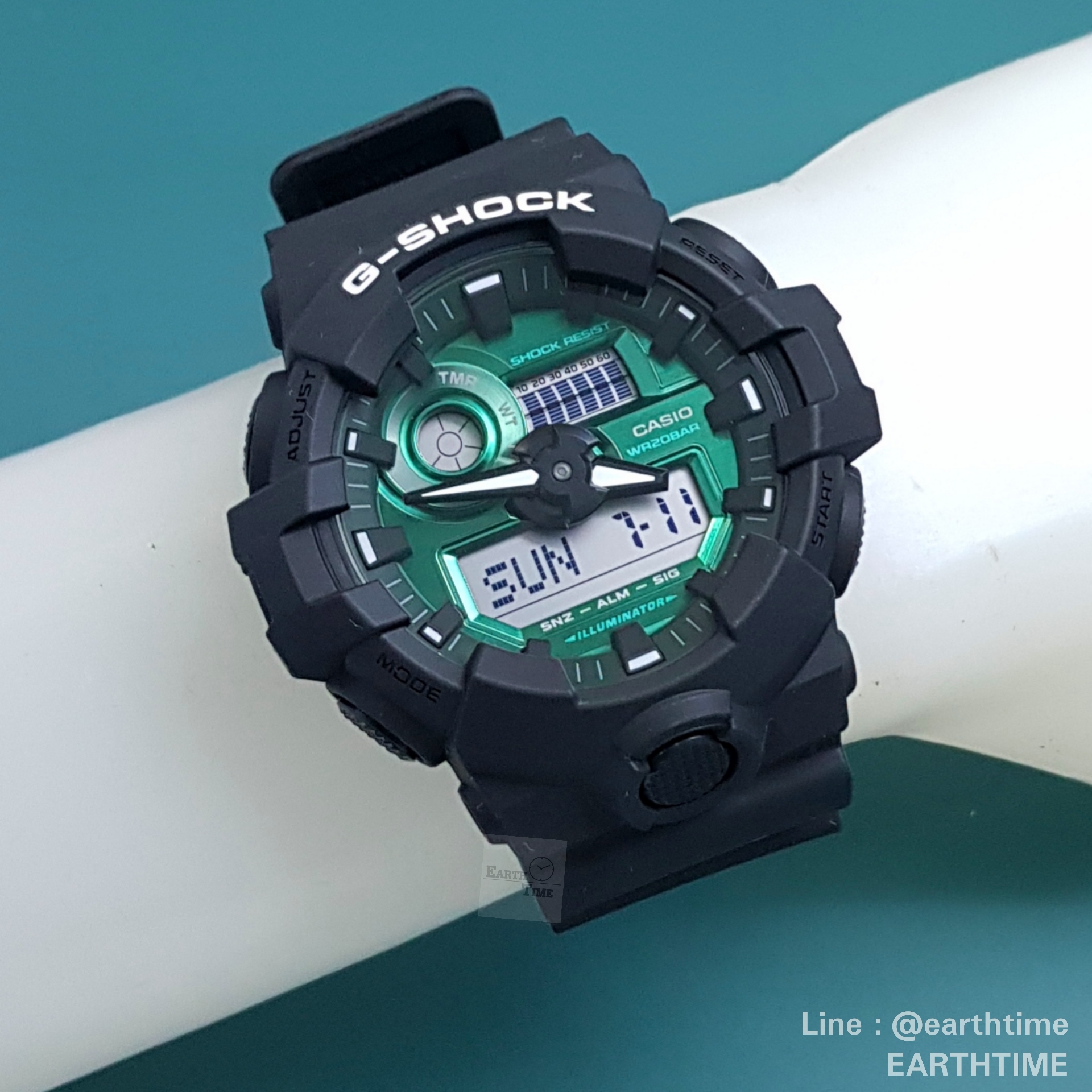 G-Shock GA-700MG-1A Midnight Green Series ของใหม่แท้100%