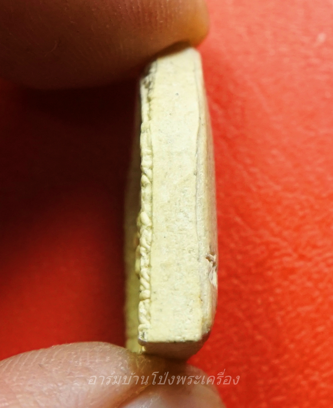 หลวงพ่อเปิ่น วัดบางพระ พระผงขี่เสือ ปี๒๕๓๖ ทรงห้าเหลี่ยม เสาร์ห้า (องค์ที่2)