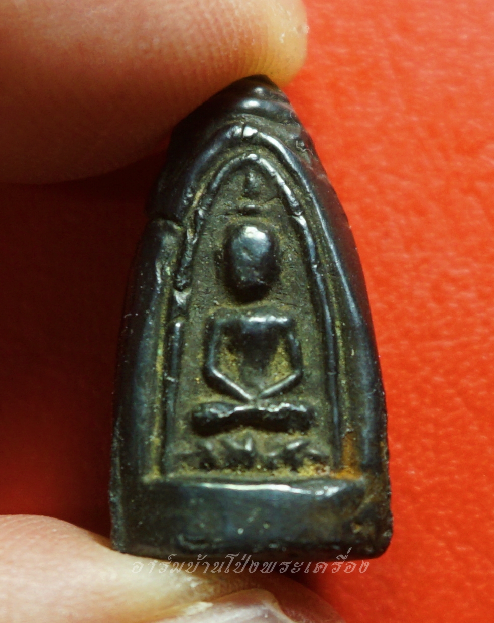 พระครูหัน วัดสระตะโก พรหมสามหน้า เนื้อเมฆพัตร(องค์ที่1)