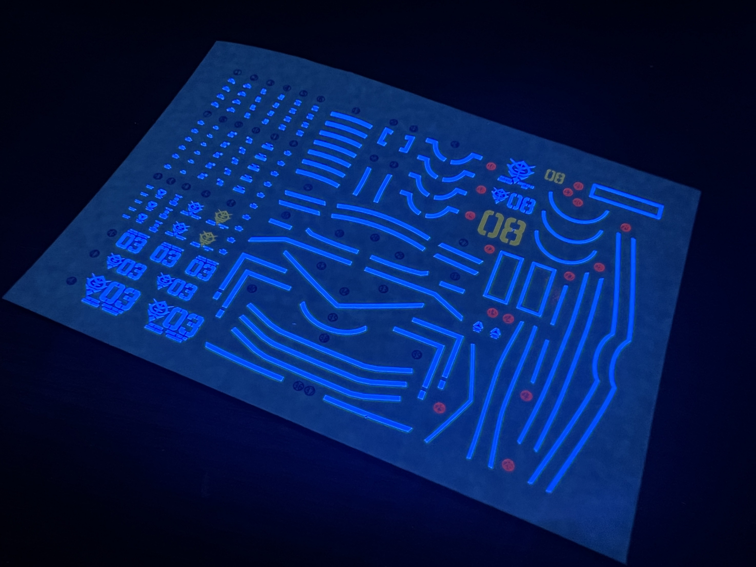Decal 025 HG ZakuI & Waff ยี่ห่อ X-Y model