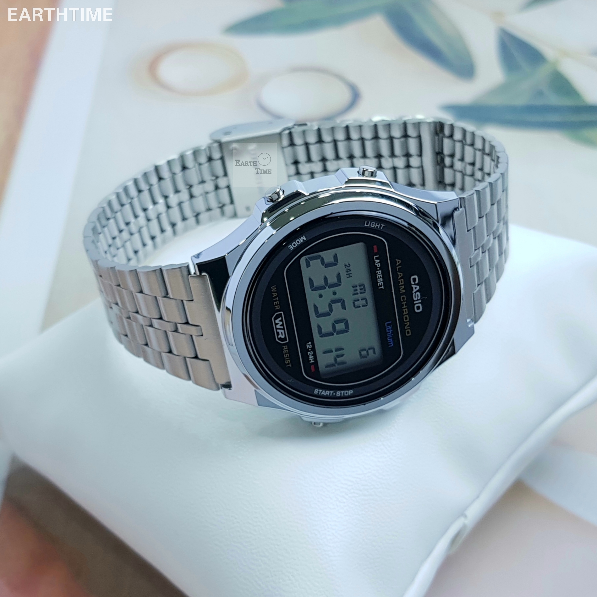 CASIO รุ่น A171WE-1A / DATA BANK DIGITAL