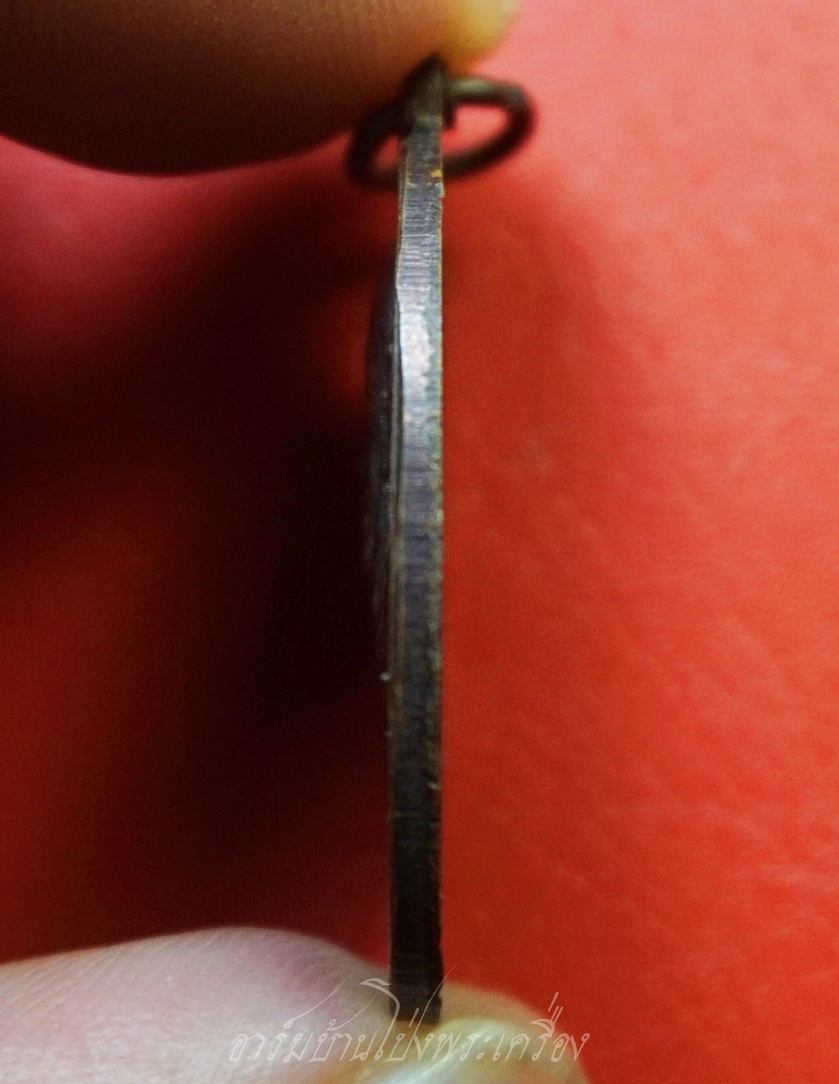 พระครูนิพัทธวิหารกิจ วัดบางขุนนนท์ จ.กรุงเทพ ปี๒๕๑๘ เนื้อทองแดงรมดำ(องค์ที่1)