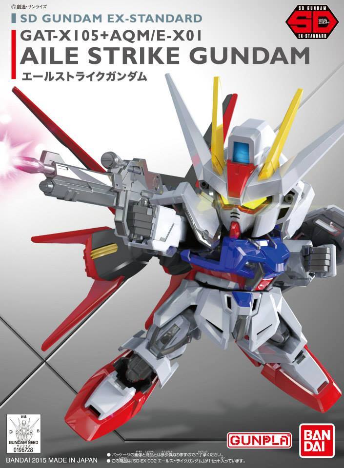 (Bandai) SD Gundam EX-Standard Aile Strike Gundam