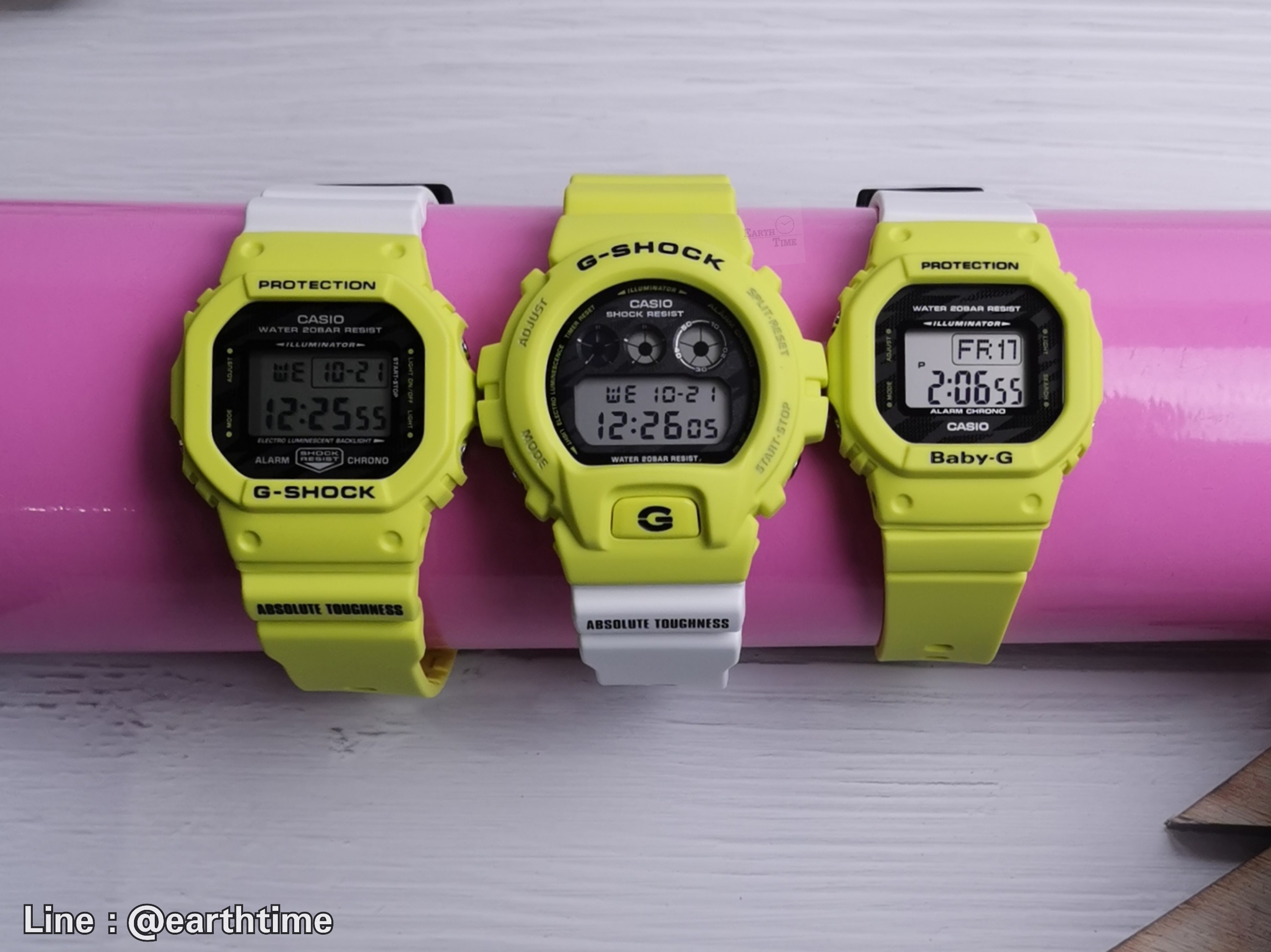 G-Shock Lighting Yellow Series ของใหม่แท้100% DW-5600TGA-9