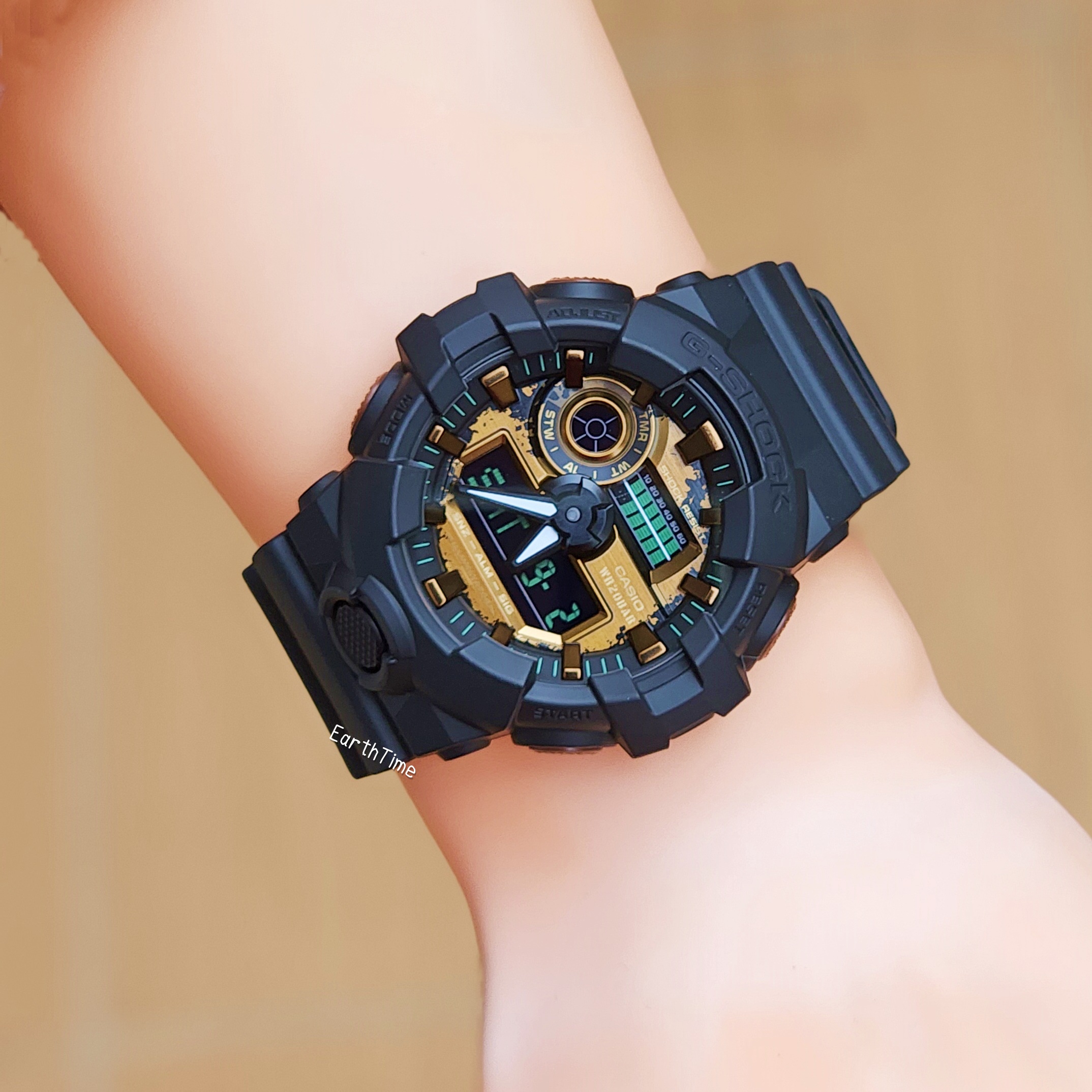 GA-700RC-1A l Teal and Brown Rust Series l G-SHOCK