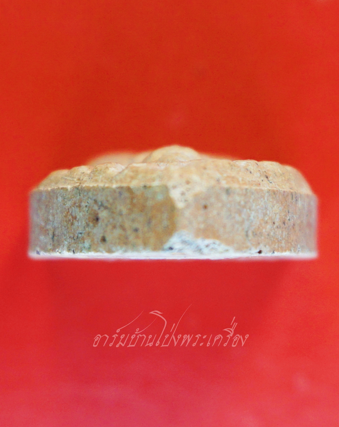 หลวงพ่อวิรัช วัดดีบอน ขุนแผน ฝังพลอย เนื้อผงสีน้ำตาล(องค์ที่่1)