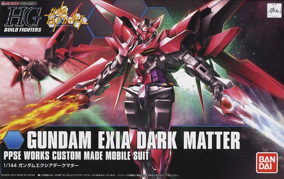 (Bandai) HGBF1/144 Gundam Exia Dark Matter