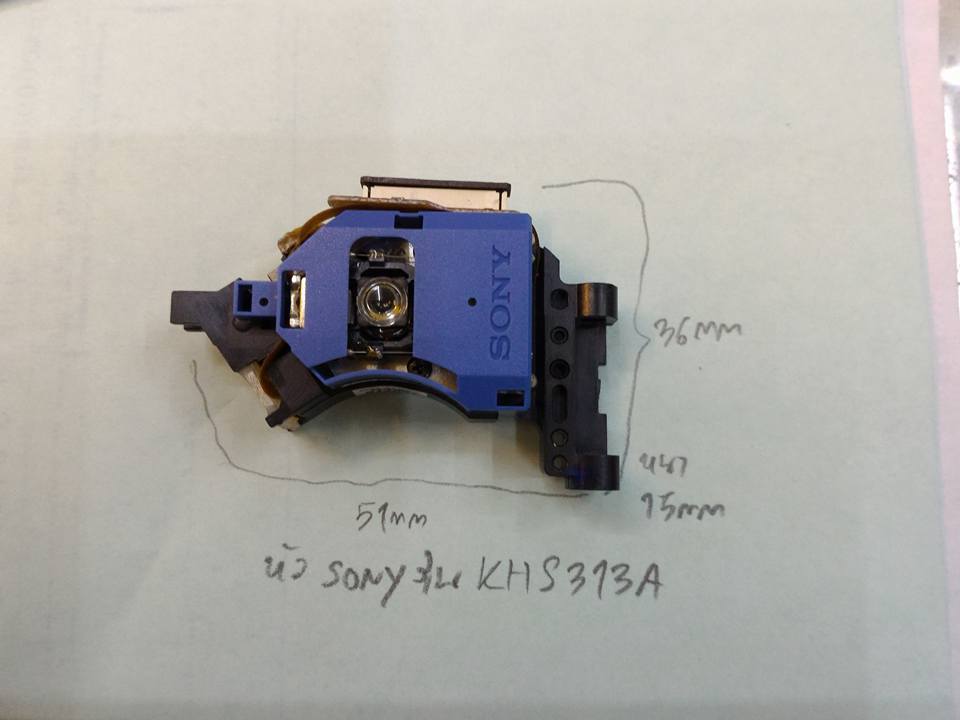 หัวDVD SONYรุ่นKHS-313AAAราคาหัวล่ะ,ราคาตัวล่ะ