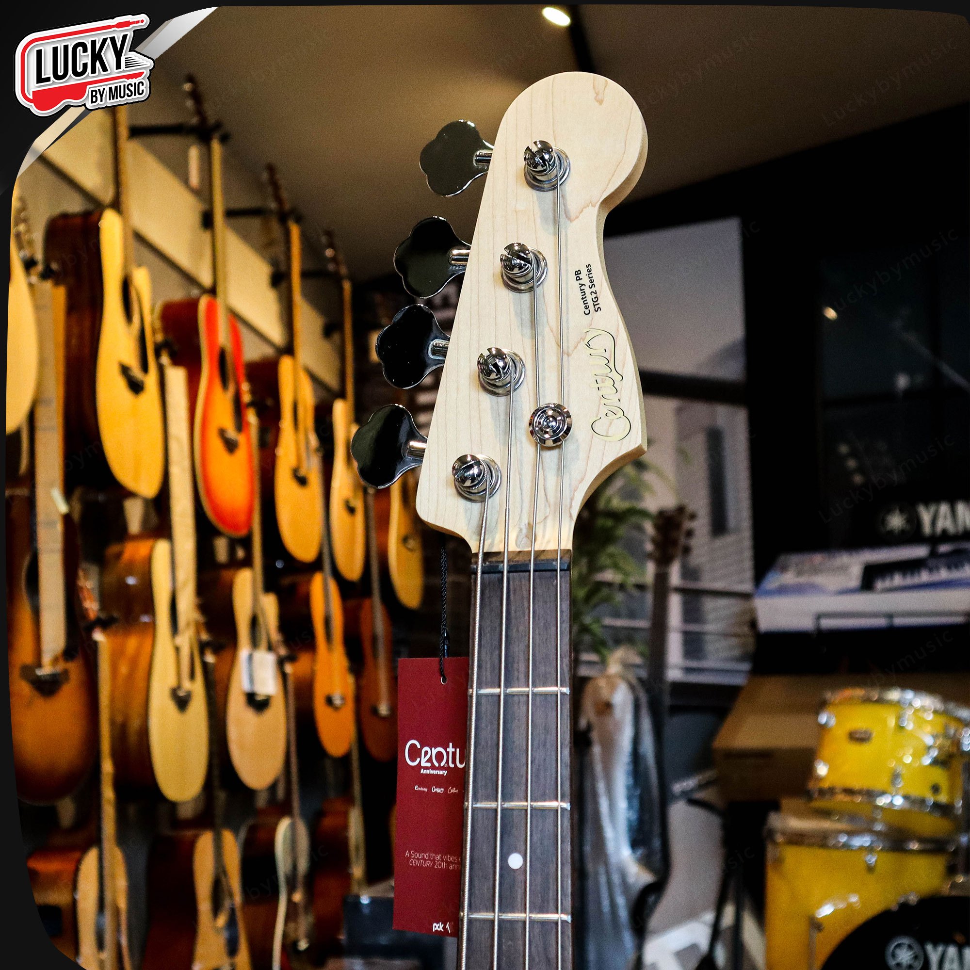 เบสไฟฟ้า Century Standard Genetion 2 P Bass มีให้เลือกทั้งเซ็ทเริ่มต้นและเซ็ทพร้อมตู้แอมป์ Mr.7 TB-15