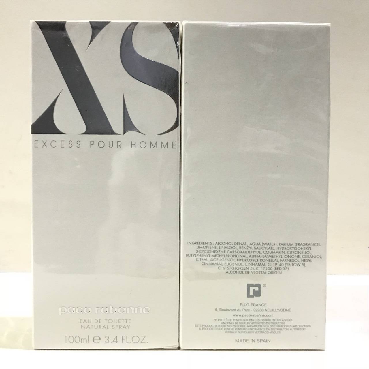 น้ำหอม Paco Rabanne XS For Men EDT 100ml. น้ำหอมแท้ 100%