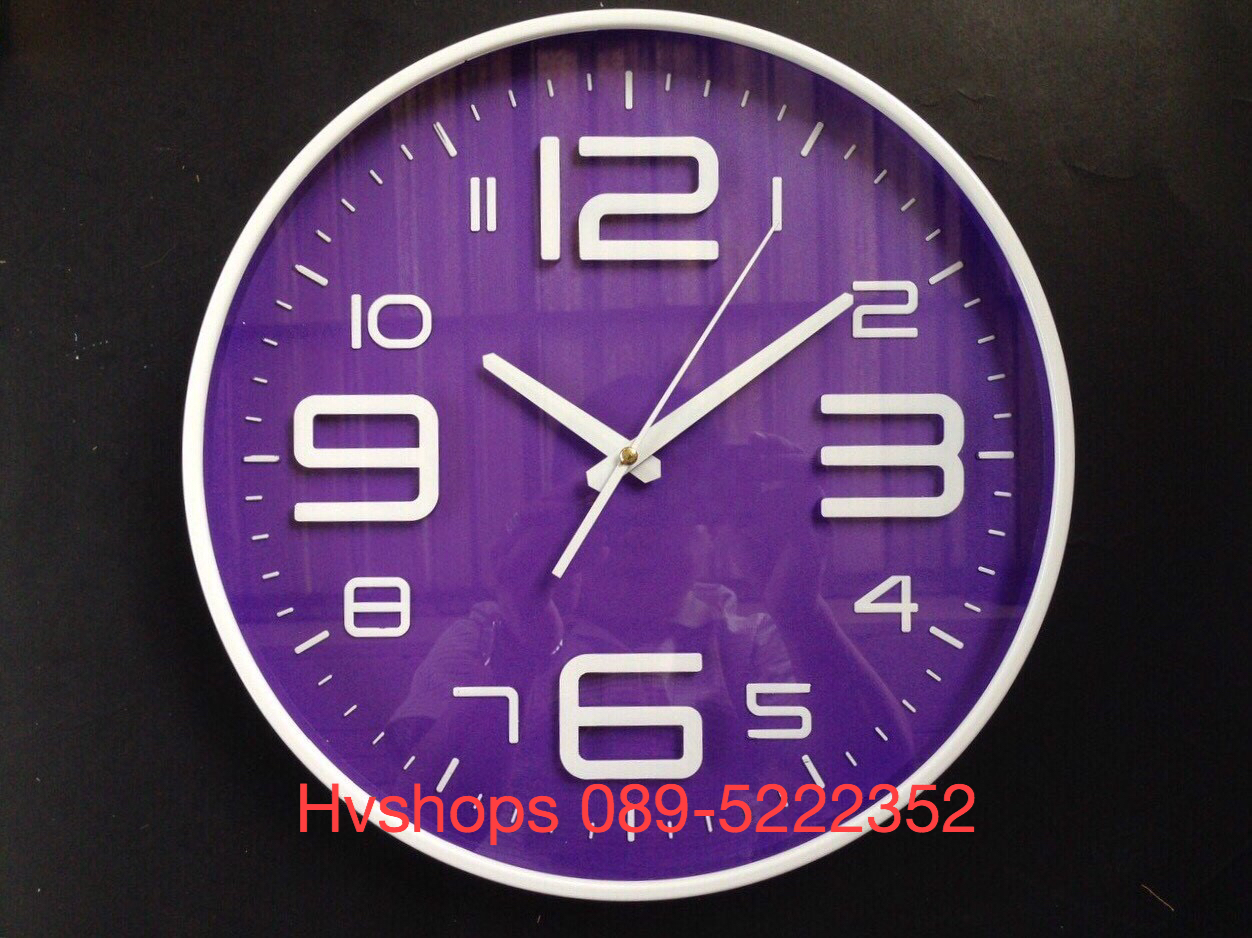 นาฬิกาติดผนัง Good รหัส 09529 สี ม่วง