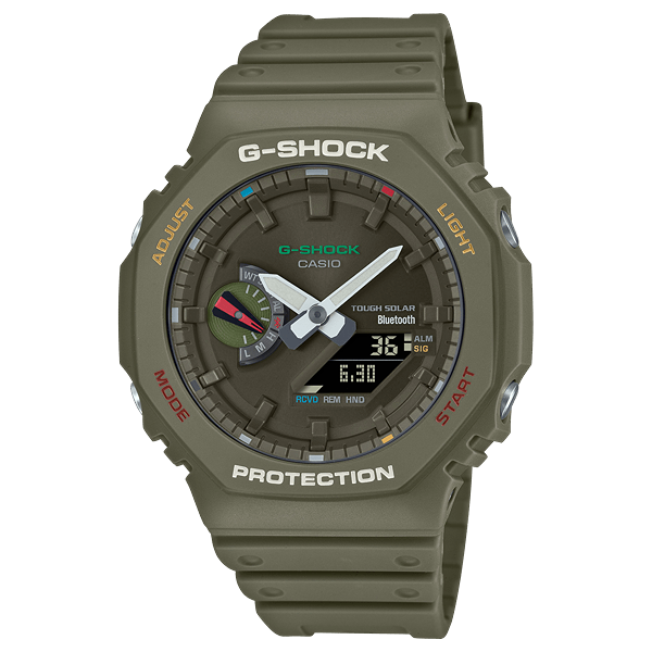 GA-B2100FC-3A l Tough Solar and Bluetooth l G-SHOCK