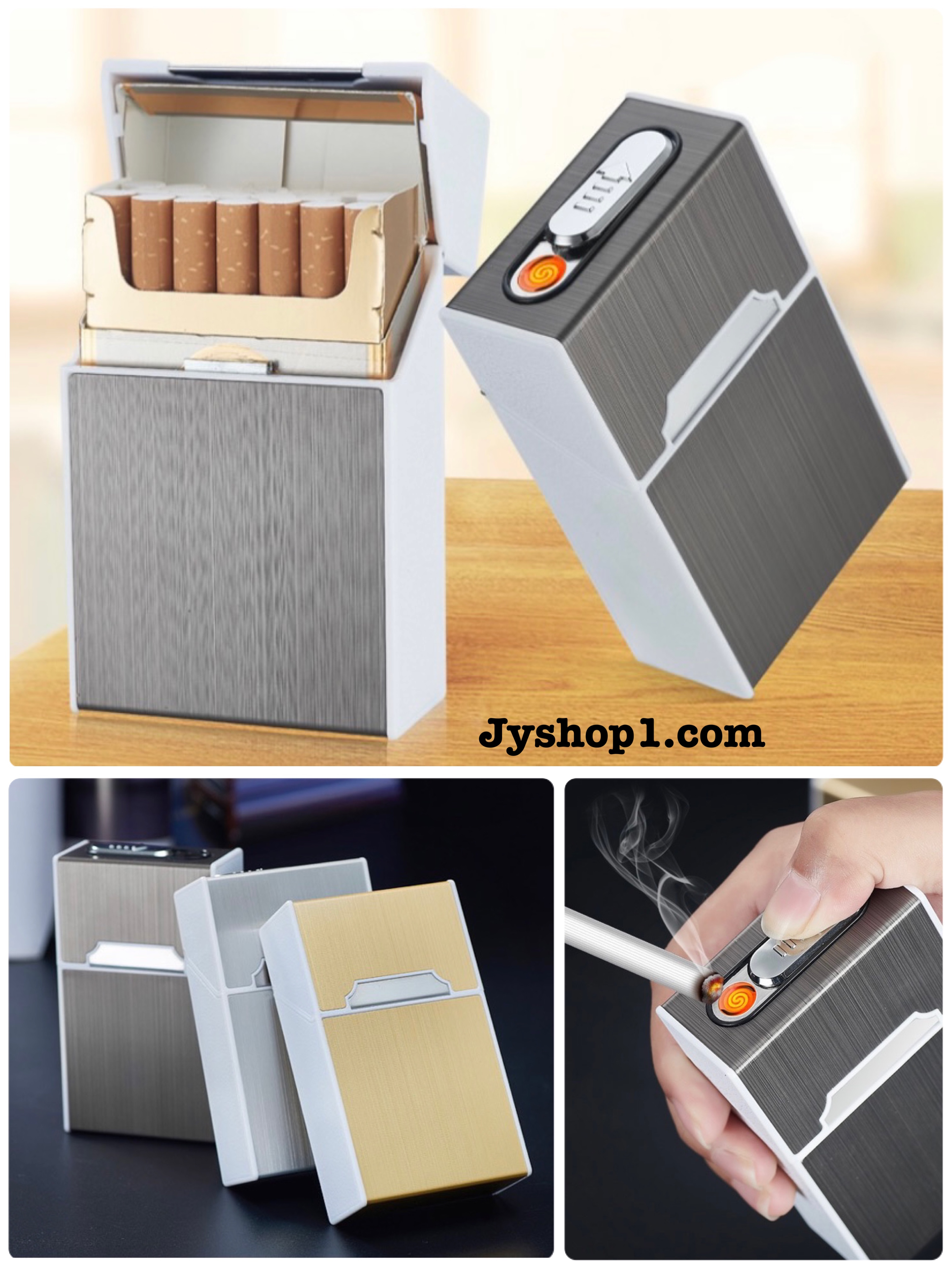 กล่องใส่บุหรี่ กล่องบุหรี่ USB Laotou HDA6 พร้อมส่ง ราคาถูก