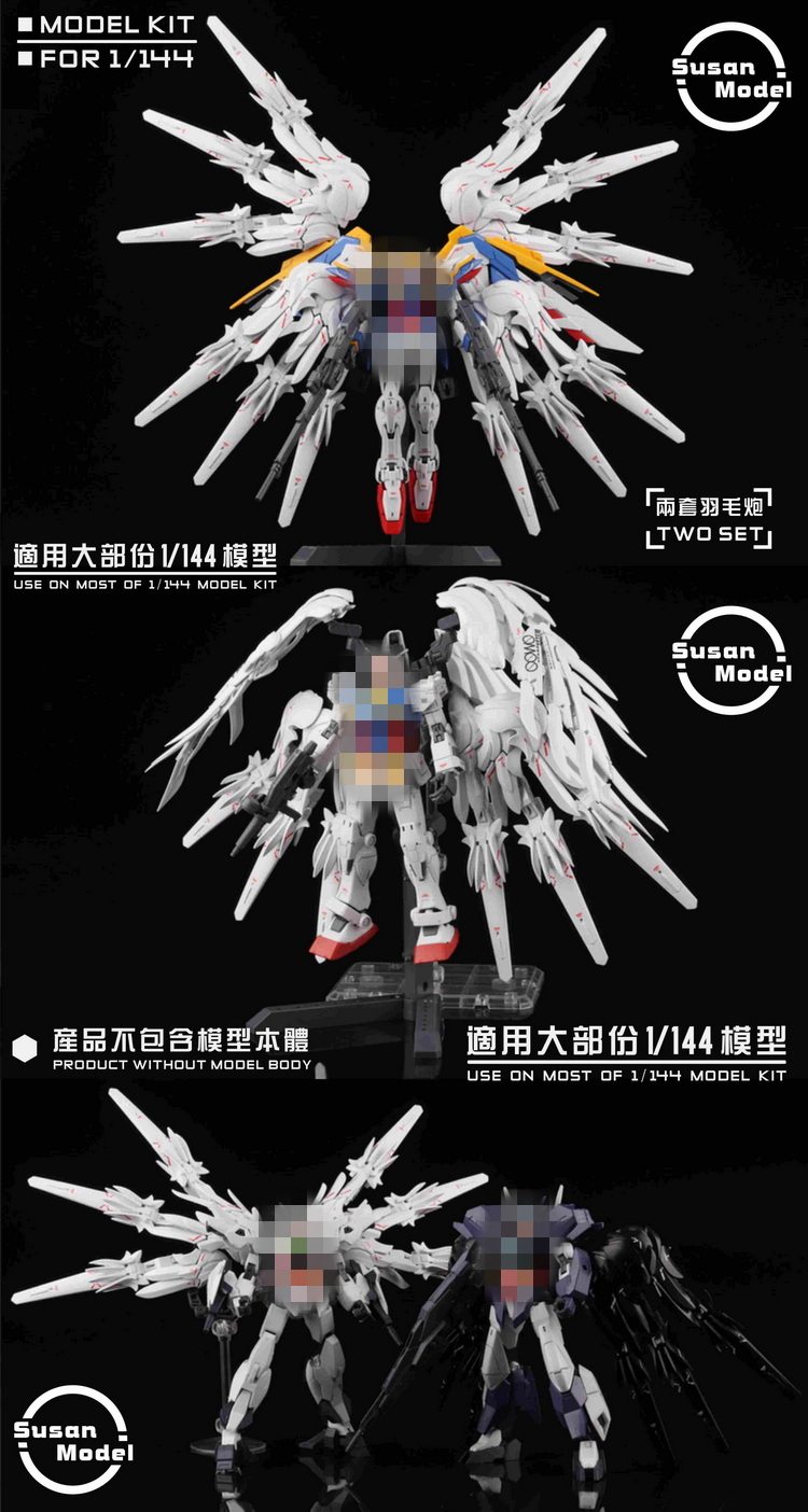 Preorder (Susan model) Plastic Kit Seraphim Unit & Neue Zwerg For 1/144 HG/RG