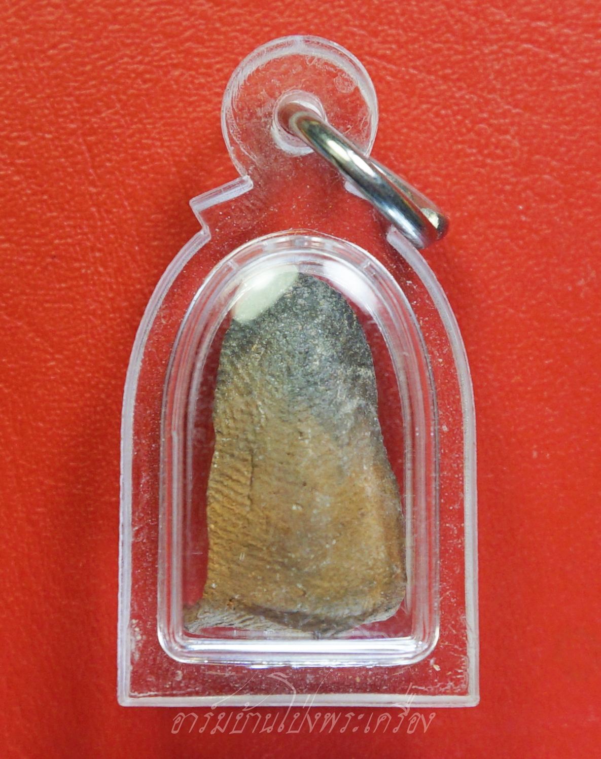 พระรอด เนื้อดิน พร้อมเลี่ยม ไม่ทราบที่(องค์ที่1)