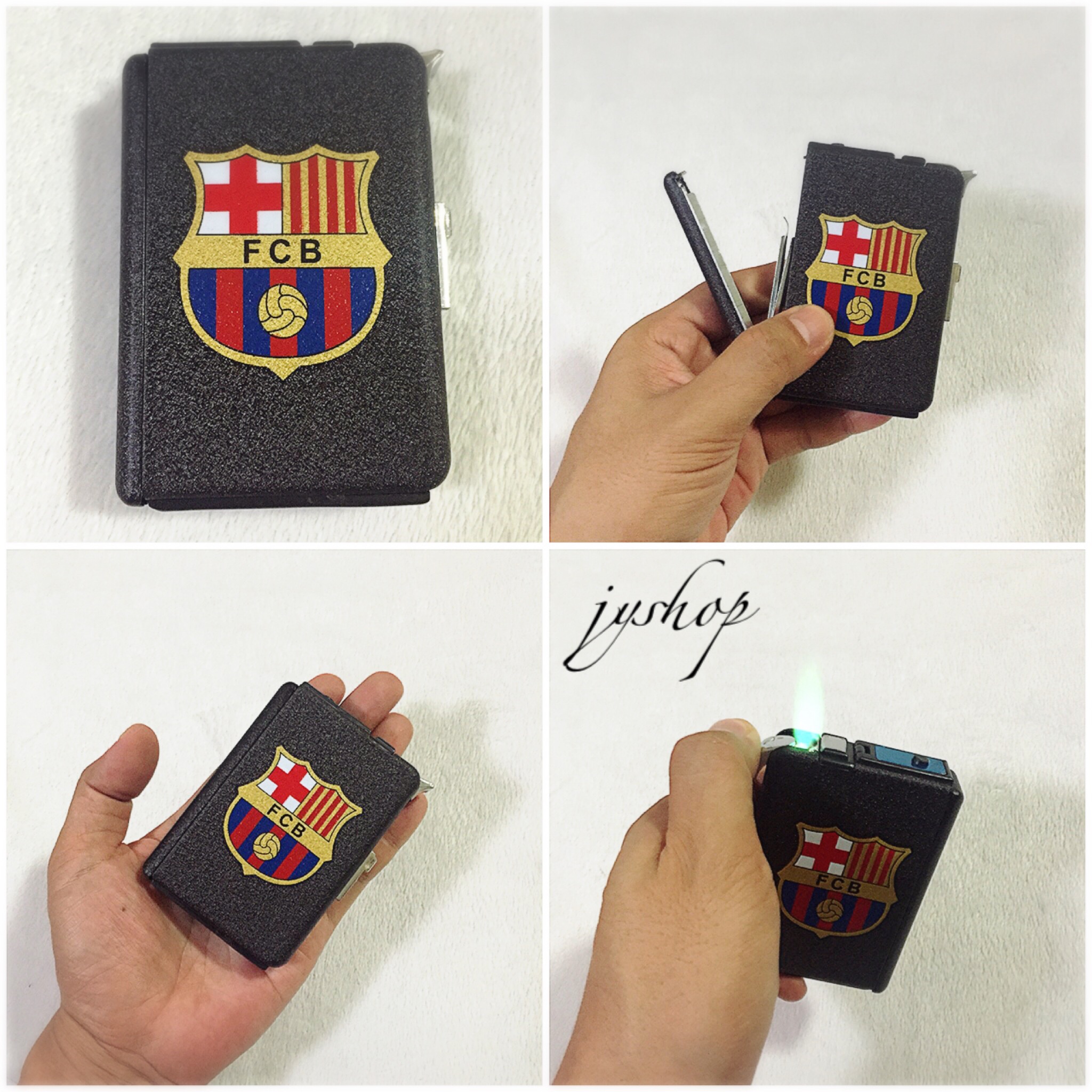 กล่องบุหรี่ออโต้ ลาย Barcelona