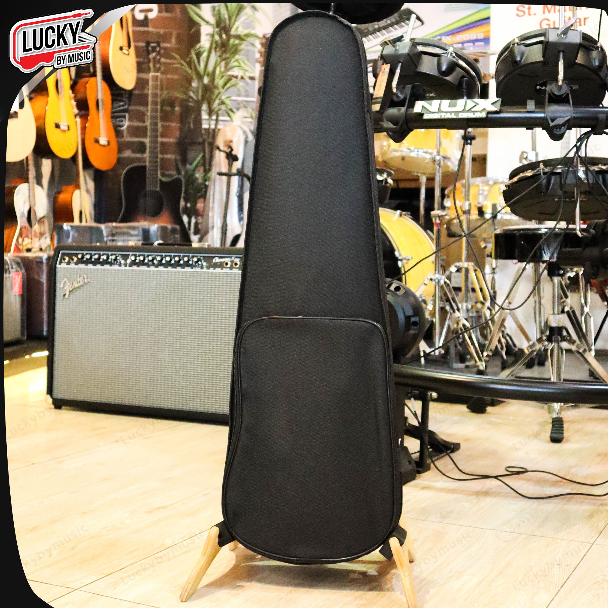 Fortis MVM012L ไวโอลิน ขนาด 4/4 ไม้สปรู้ซแท้ เคลือบด้านอย่างดี สวยงาม อะไหล่ทำจากไม้ฮาร์ดวู๊ด แถมฟรี กระเป๋า