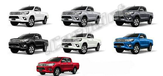 สีสเปรย์พ่นรถยนต์ S.P.A Toyota Revo