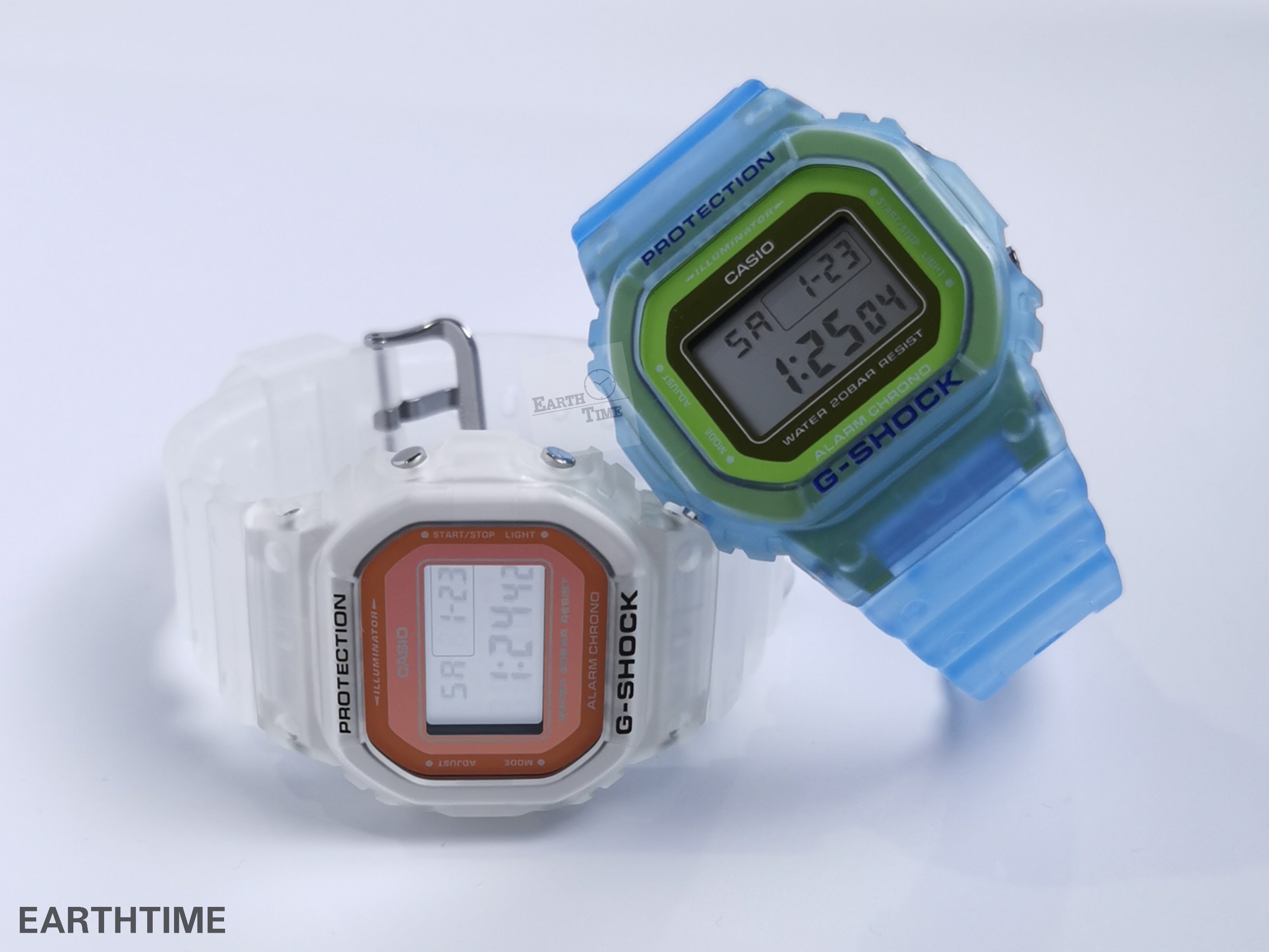 G-Shock Color Skeleton Series with Fluorescent Accents ของใหม่แท้100% รุ่น DW-5600LS-7