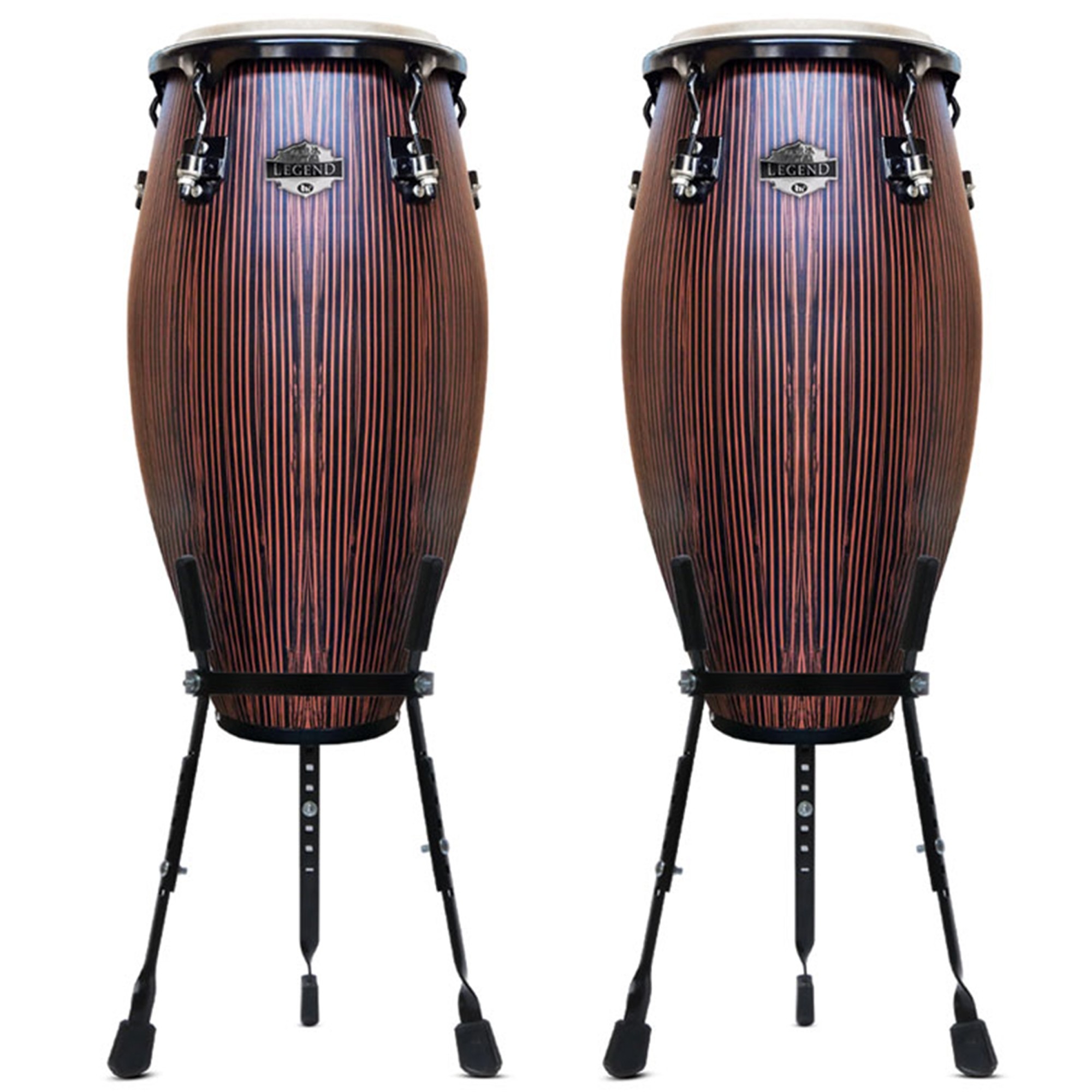 กลองทอมบ้า MAKANA อะไหล่ดำ สี EB-BS 1011 พร้อม ขาเตา แถมฟรี ไม้ตีกลอง 1 คู่ และลูกไข่ CMC 2 ลูก