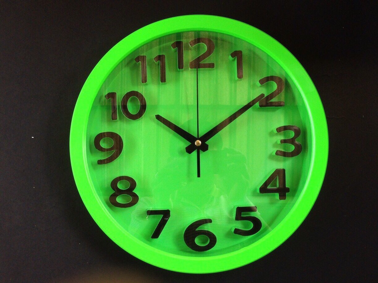 นาฬิกาติดผนัง Good รหัส 183 สี เขียว