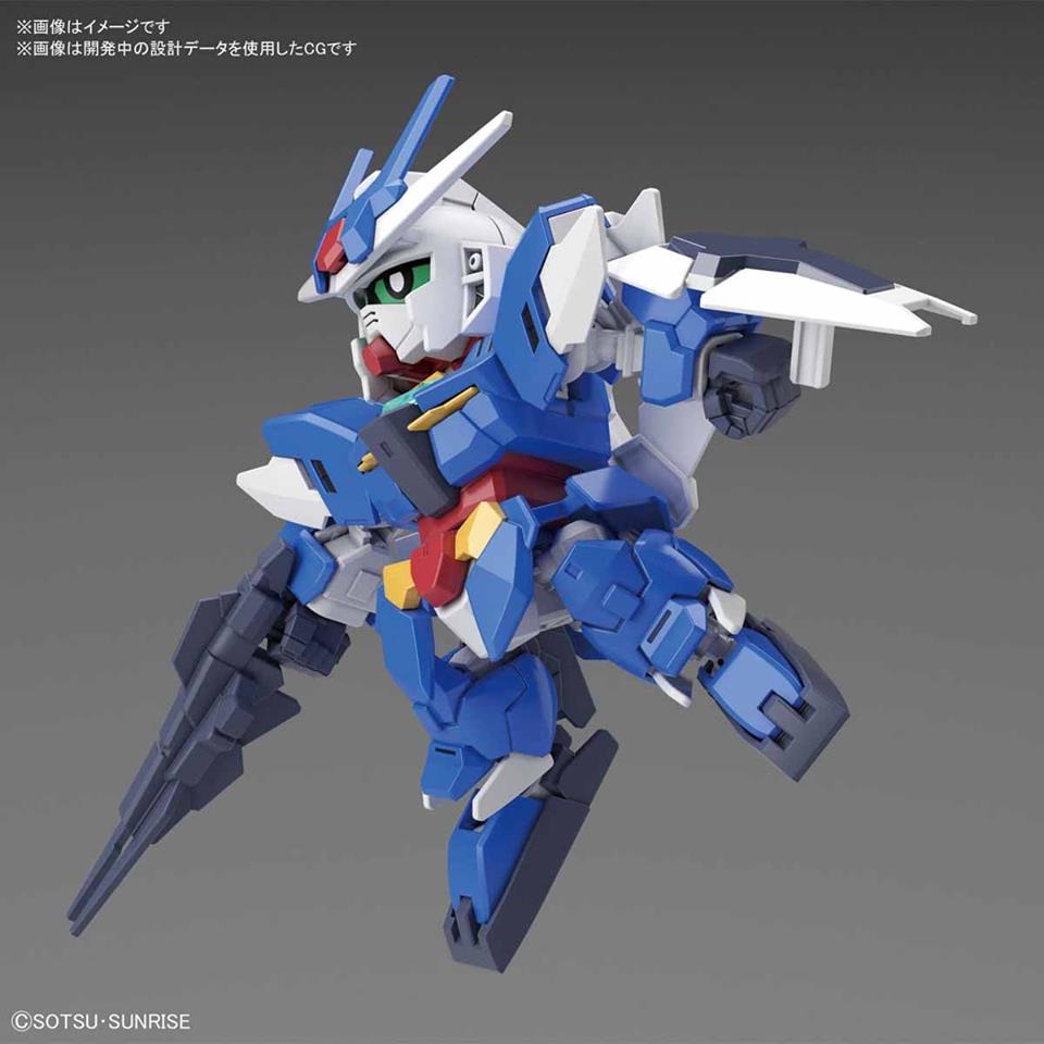 (Bandai) SD GUNDAM CROSS SILHOUETTE SDCS Earthree Gundam