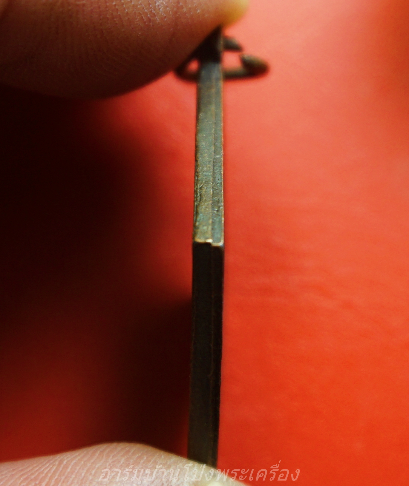 หลวงพ่อแป๊ะ วัดสว่างอารมณ์ เหรียญท้าวเวสสุวรรณ หลังยันต์เก้าแถว(องค์ที่1)