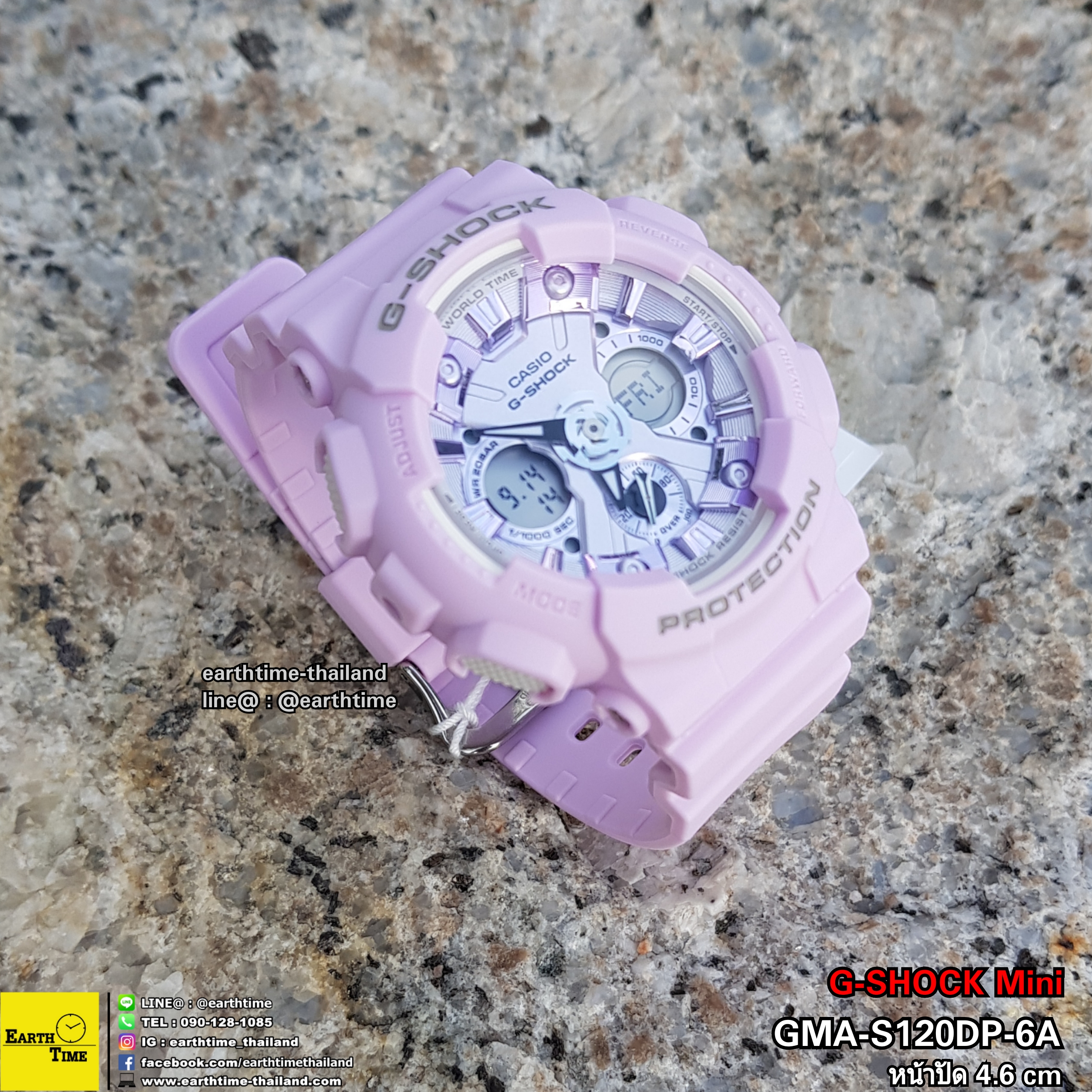 G-ShockMini Pastel Series ของใหม่แท้100% รับประกัน 1 ปี GMA-S120DP-6ADR