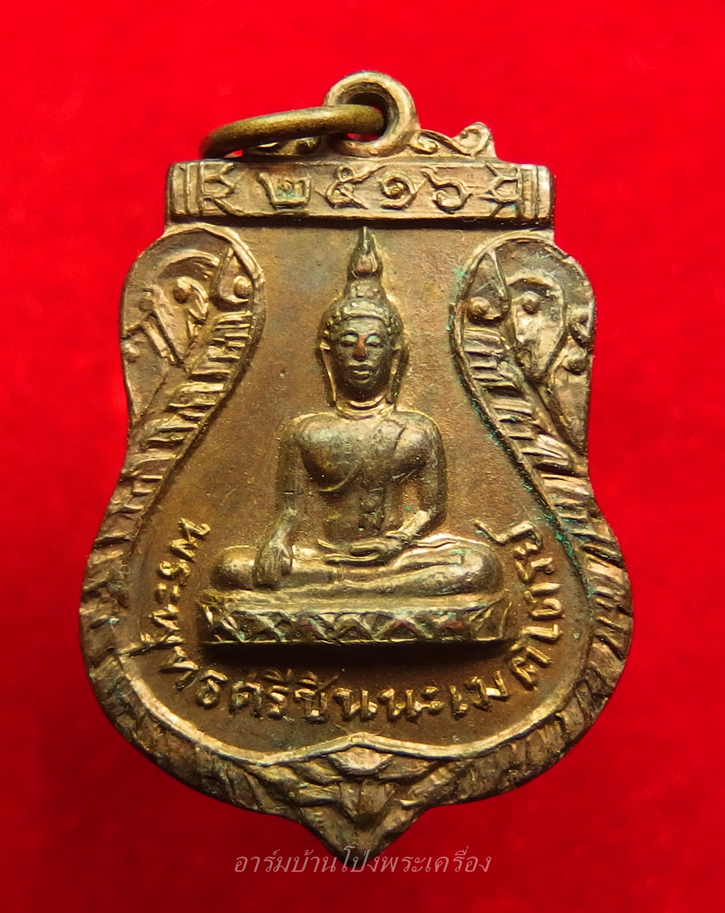 พระครูจำปี วัดท่ามะขาม รุ่นแรก เนื้อฝาบาตร ปี๒๕๑๖(องค์ที่3)