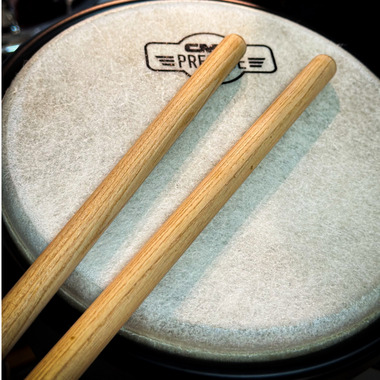 ไม้กลอง CMC แบบไม่มีหัว สำหรับกลองทอมบ้า / บองโก้