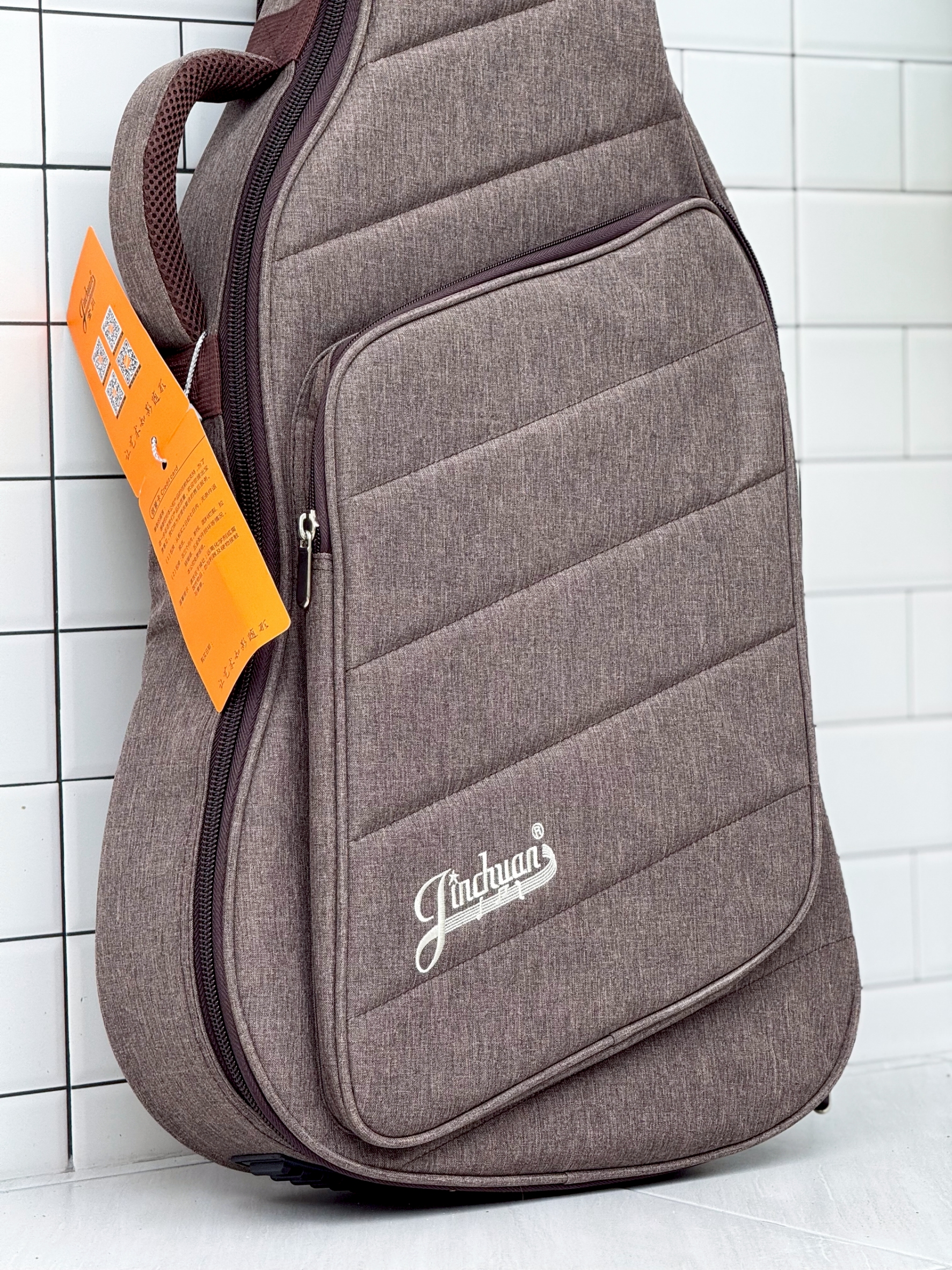 ซอฟเคสไฟฟ้า Jinchuan JC B-2317 [BW] กระเป๋ากีตาร์ไฟฟ้า บุฟองหนา12มิล สายรัดคออย่างดี พร้อมหูหิ้ว/สะพายหลัง