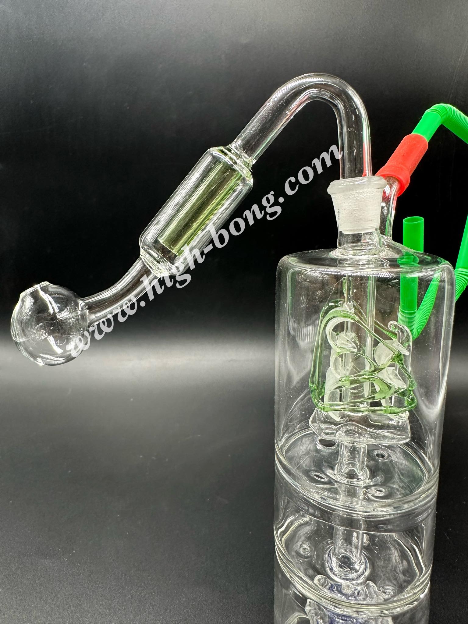 เสริมกรองน้ำสองทรงสระอำ (10mm.) (Green)