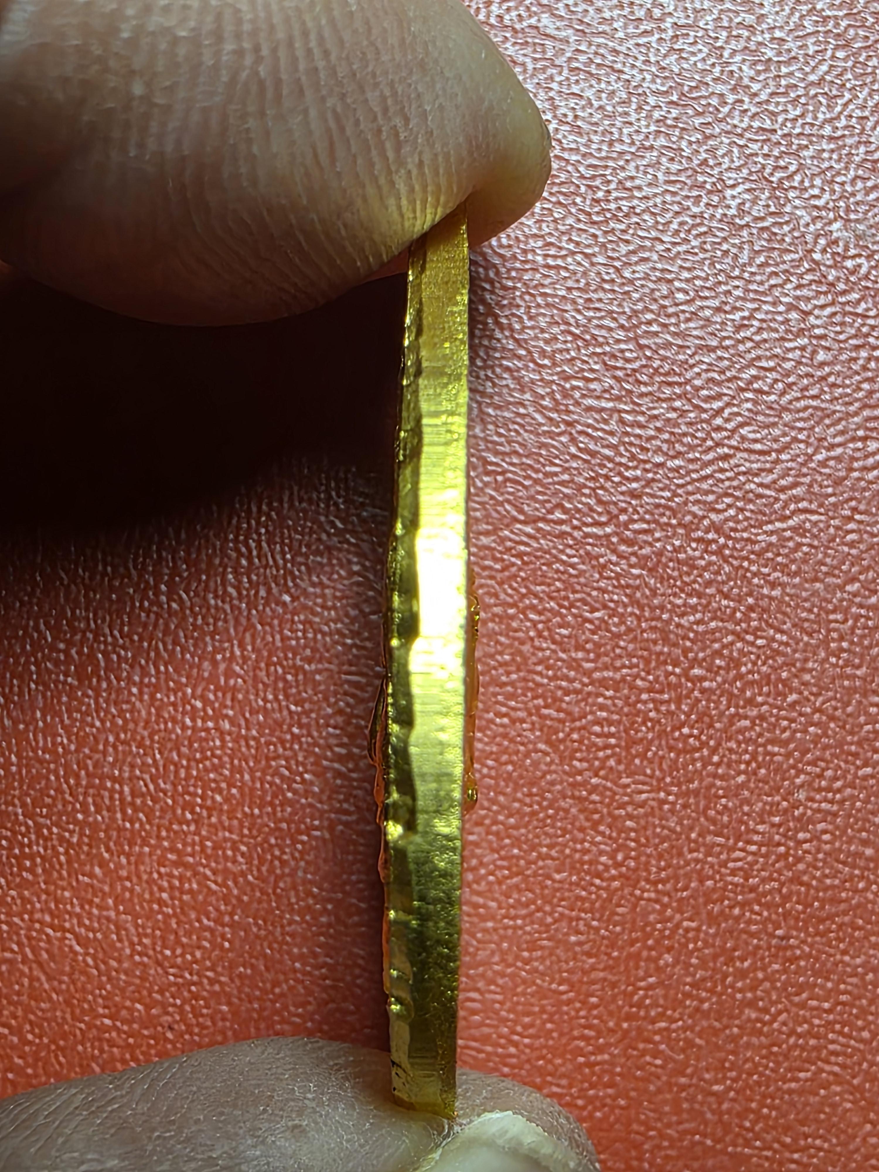 หลวงพ่อเปิ่น วัดบางพระ หลังนางกวัก ปี๒๕๔๑ เนื้อกะไหล่ทอง(องค์ที่1)