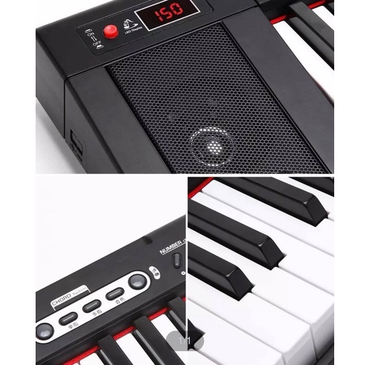 NM-1001 เปียโนไฟฟ้า 🎹 รองรับ USB / Pedal สามารถ เชื่อมต่อ Bluetooth ได้